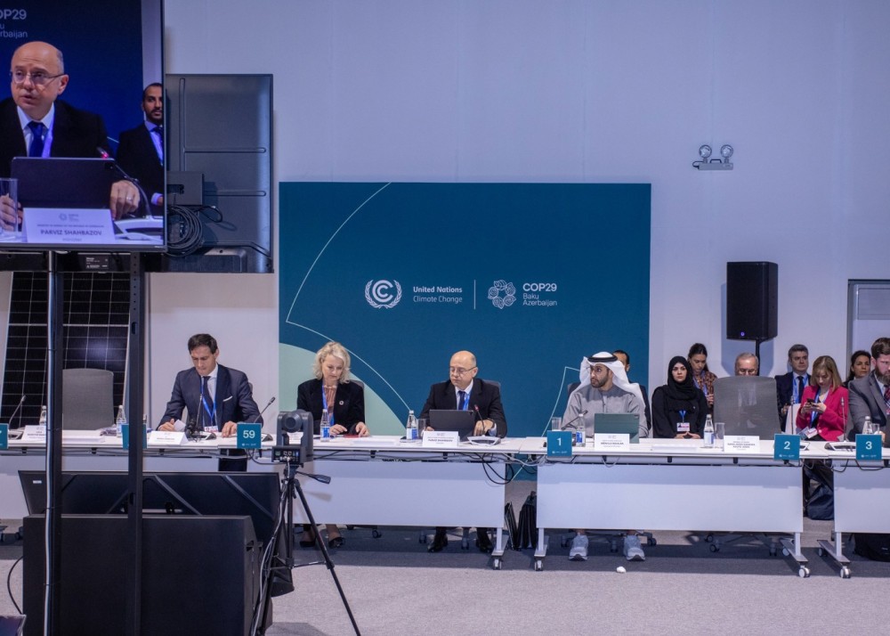 COP29-da bərpa olunan enerjiyə dair Nazirlər Dialoqu keçirilib -FOTOLAR